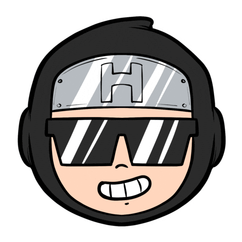 Hook Smile Sticker