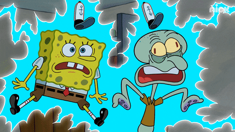 Nickelodeon Electricity GIF by SpongeBob SquarePants