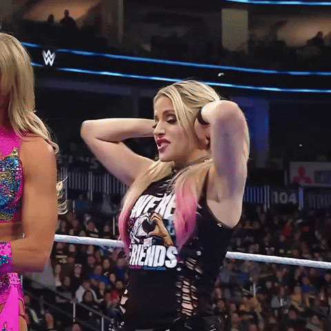 Stop Talking Alexa Bliss GIF