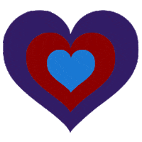 Heart Janovic Sticker by Elizabeth Sutton Collection