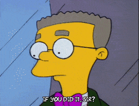 Talking Season 3 GIF by The Simpsons