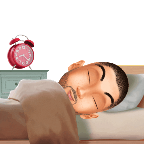 Snooze Manthonyajr Sticker by Genies