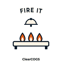 Lets Go Cooking Sticker by ClearCOGS