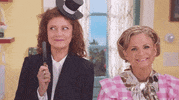 amy sedaris head nod GIF by truTV’s At Home with Amy Sedaris