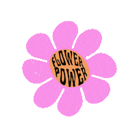 Flower Power Summer Sticker by Shabby Tiger Jewelry