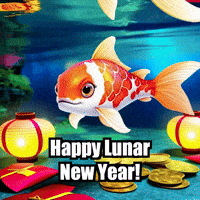 Chinese New Year Celebrations GIF by TheConfishius