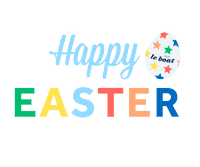 Easter Eggs Sticker by Le Boat