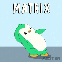 The Matrix Penguin GIF by Abster