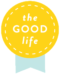 Happy The Good Life Sticker by Simplified