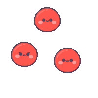 Ruby Dabs Sticker by RubyPearlCo