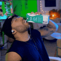Milk Drinking GIF