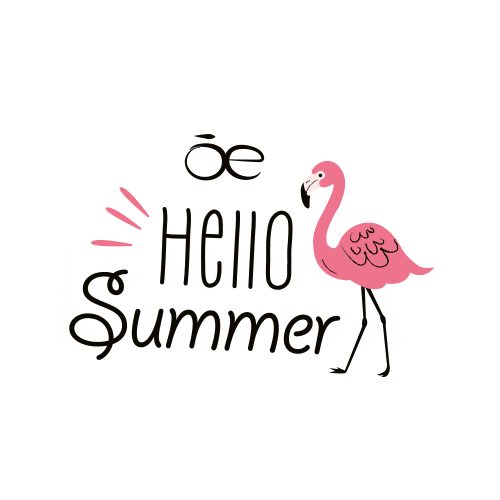 Summer Hello Sticker by Cloe MX