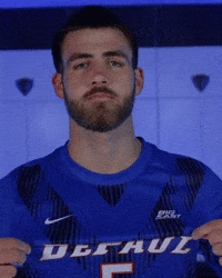Mens Soccer GIF by DePaul Athletics