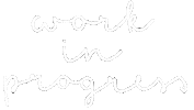 Working Work In Progress Sticker