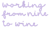 Calligraphy Working Sticker