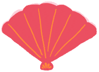 Chinese Fan Sticker