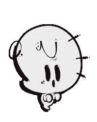 Art Halloween Sticker