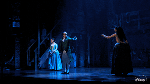 Lin Manuel Miranda Disney GIF by Hamilton: An American Musical