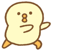 Bird Chick Sticker by 株式会社マインドウェイブ