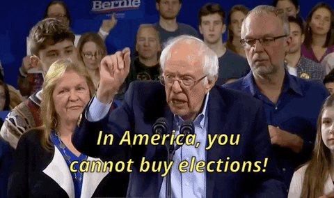 Bernie Sanders Rally GIF by Election 2020