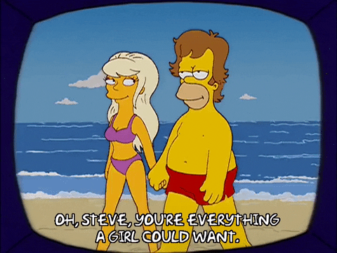 happy homer simpson GIF