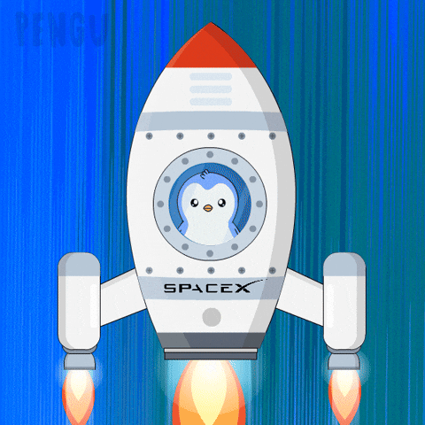 Outer Space GIF by Pudgy Penguins