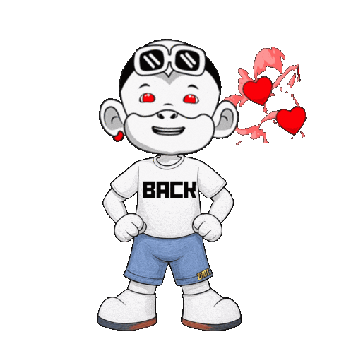 Im Back Sticker by Zhot