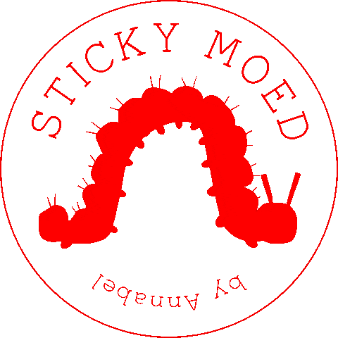 annabeldescamps giphyupload stickers stamp caterpillar Sticker