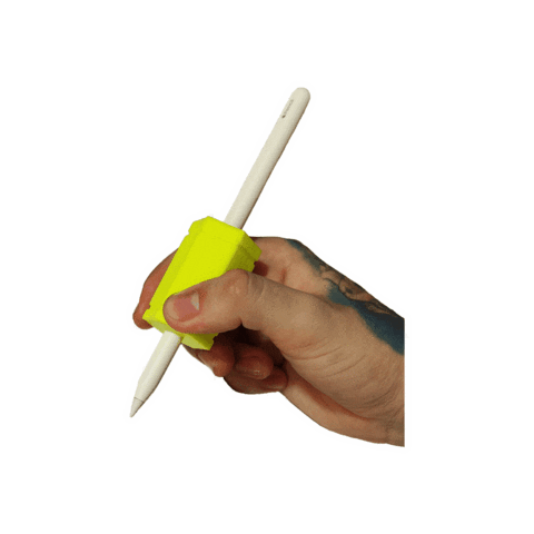 Neogrips mano amarillo apple pencil neogrips Sticker