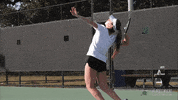 serve women's tennis GIF by GreenWave