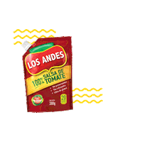 Alimentos_LosAndes comida ecuador salsa ketchup Sticker