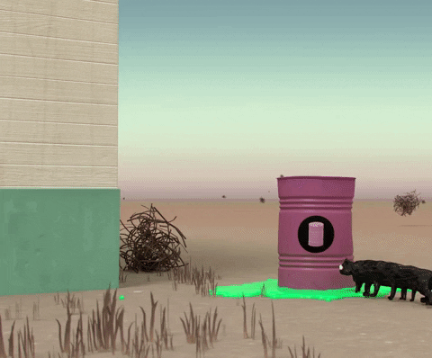 Cat Arrive GIF by Fantastic3dcreation