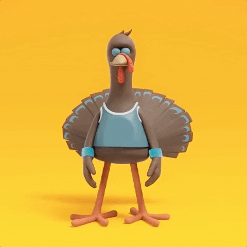 christmas turkey GIF by PayPal UK