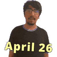 April 26 Sticker