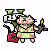 Trevor Philips Cat GIF