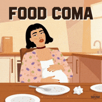 Food Coma Wow GIF by World Of Women