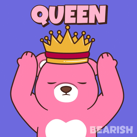 Teddy Bear Queen GIF by BEARISH