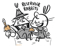 reservoir dogs bunny GIF by Caroline Director