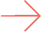 Arrow Point Sticker by Stor Oslo Eiendom
