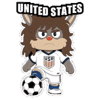 United States Football Sticker