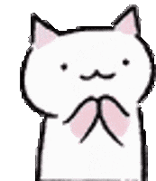 Cat Clapping Sticker