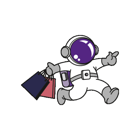 Space Shop Sticker by Bluhaus