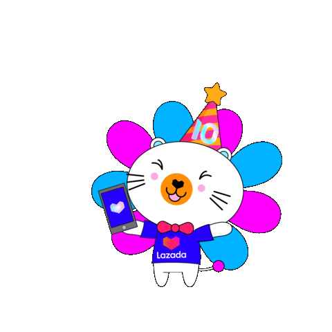 Happy Birthday Sticker by Lazada
