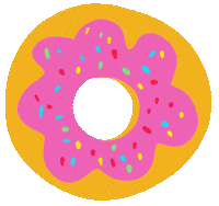 Simpsons Donut Sticker