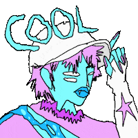 Glitch Dope Sticker