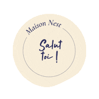 Sticker Hello Sticker by Agence Nest