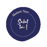 Sticker Hello Sticker by Agence Nest