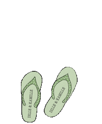 Flip Flop Summer Sticker by DilleKamille