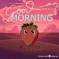 Good Morning Hello GIF by TeamKrikey