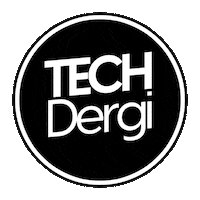 techdergi logo tech dergi techdergilogo teknoloji logo Sticker